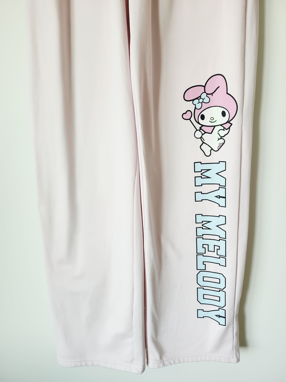 Sanrio My Melody Pink Wide Leg Lounge Pants - Picture 4 of 10